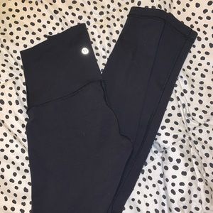 Lululemon Wunder Under Black Leggings Size 4!